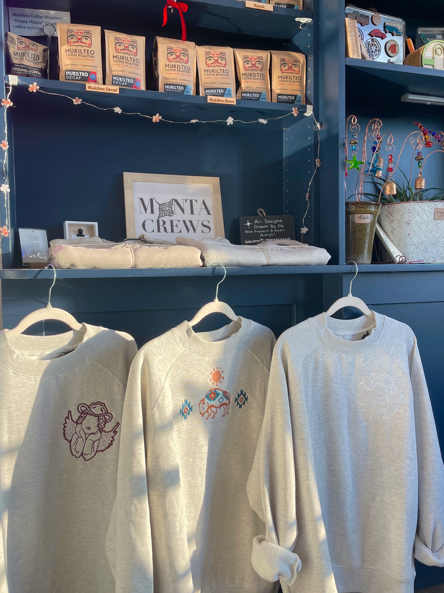 AZTEC BISON CREW GREY