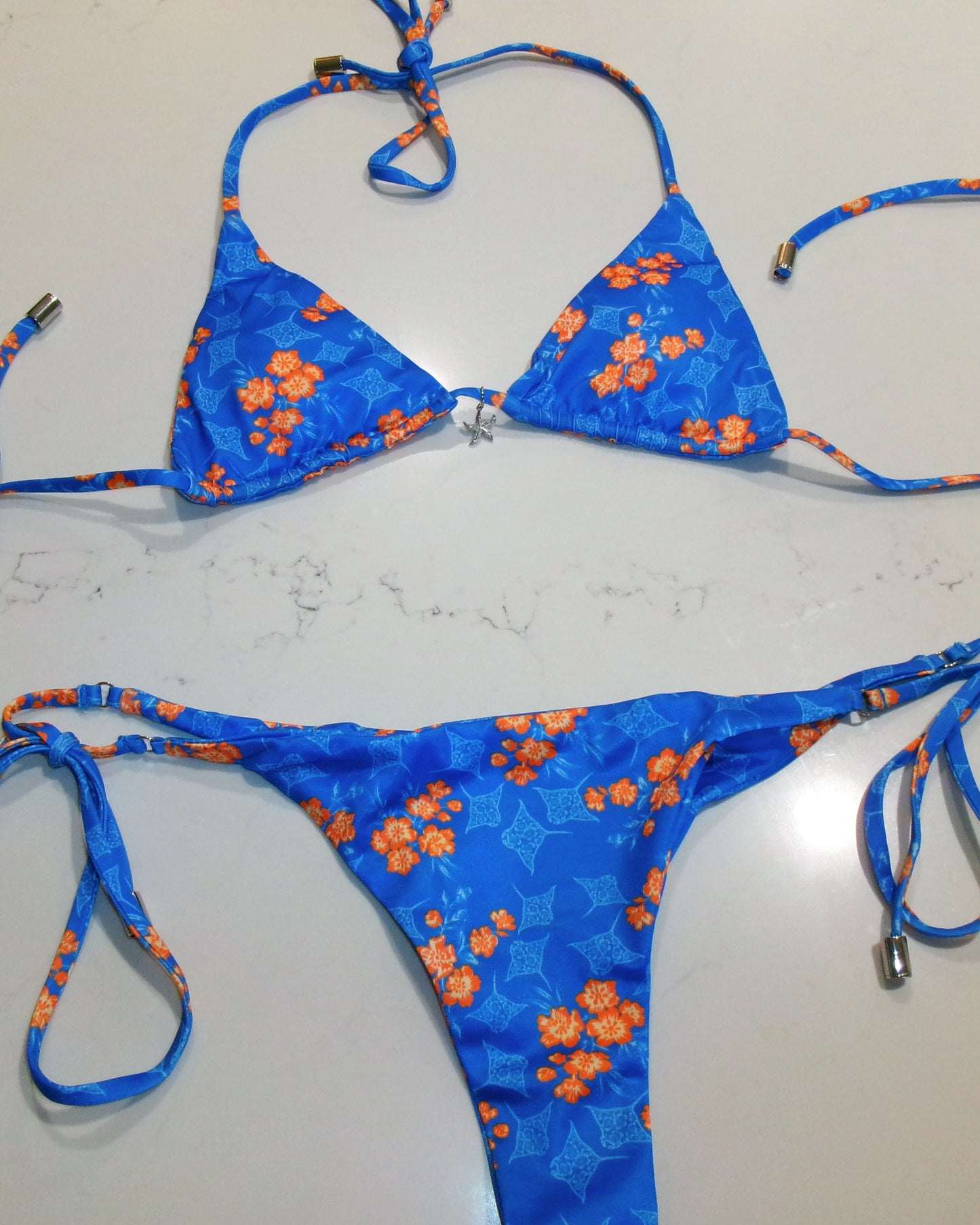 ORANGE MANTA BIKINI BOTTOM
